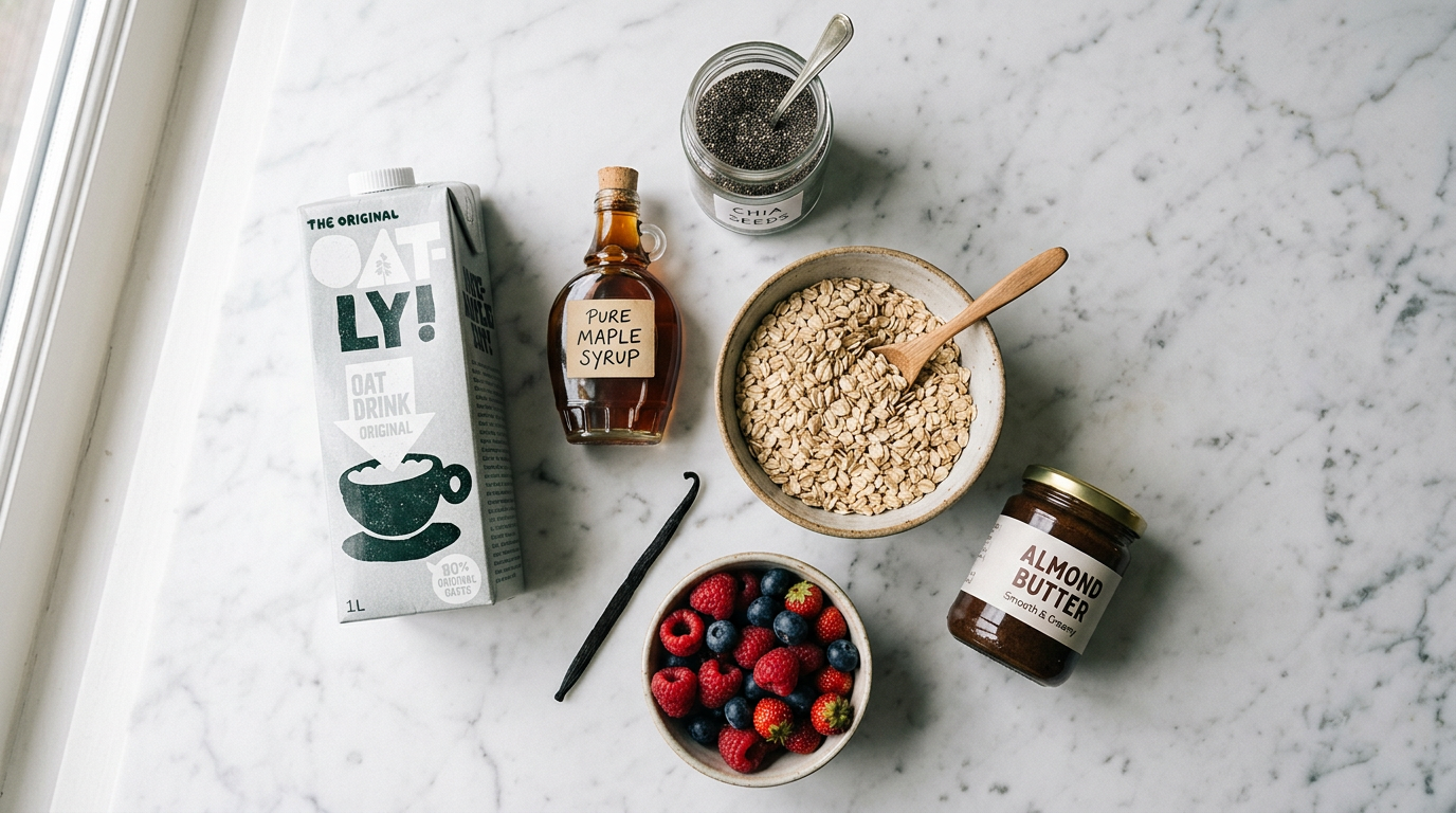 Overnight Oats with Berries