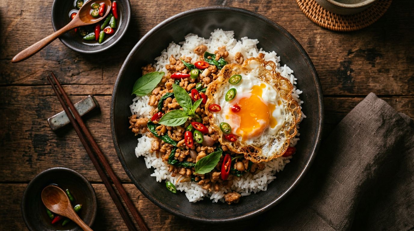Thai Basil Chicken (Pad Krapow Gai)
