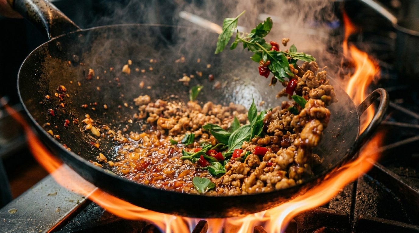 Thai Basil Chicken (Pad Krapow Gai)