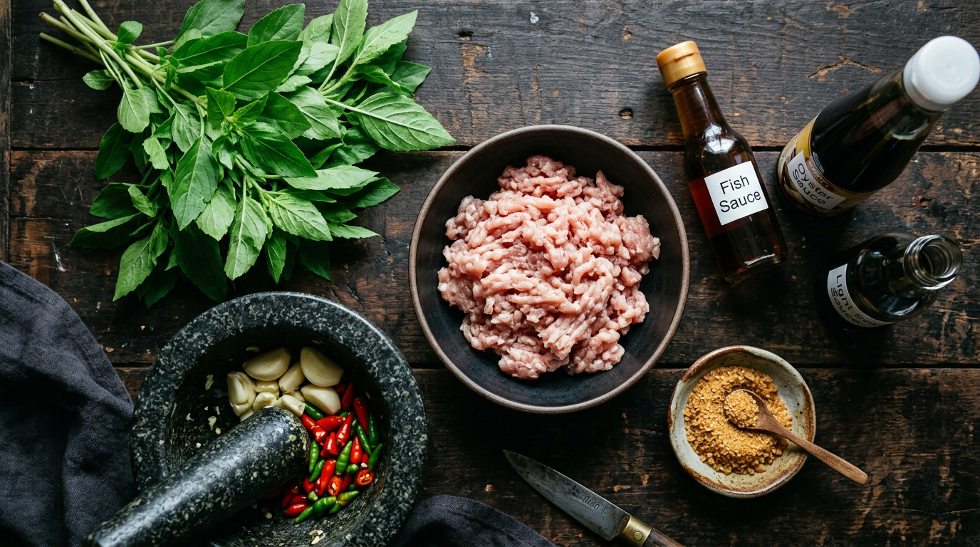 Thai Basil Chicken (Pad Krapow Gai)