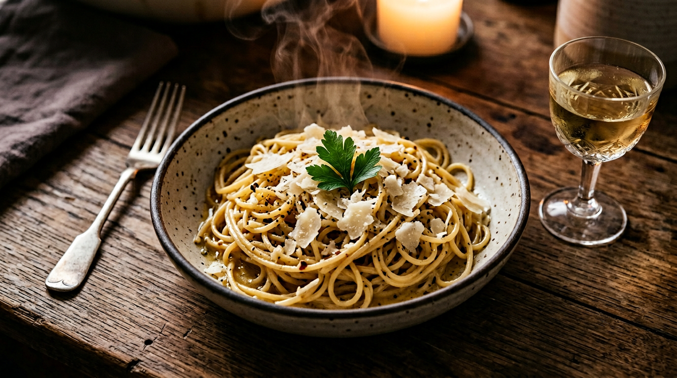 15-Minute Garlic Butter Pasta