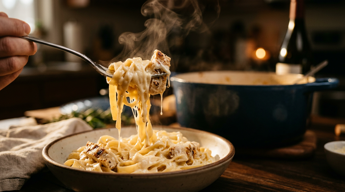 One-Pot Chicken Alfredo