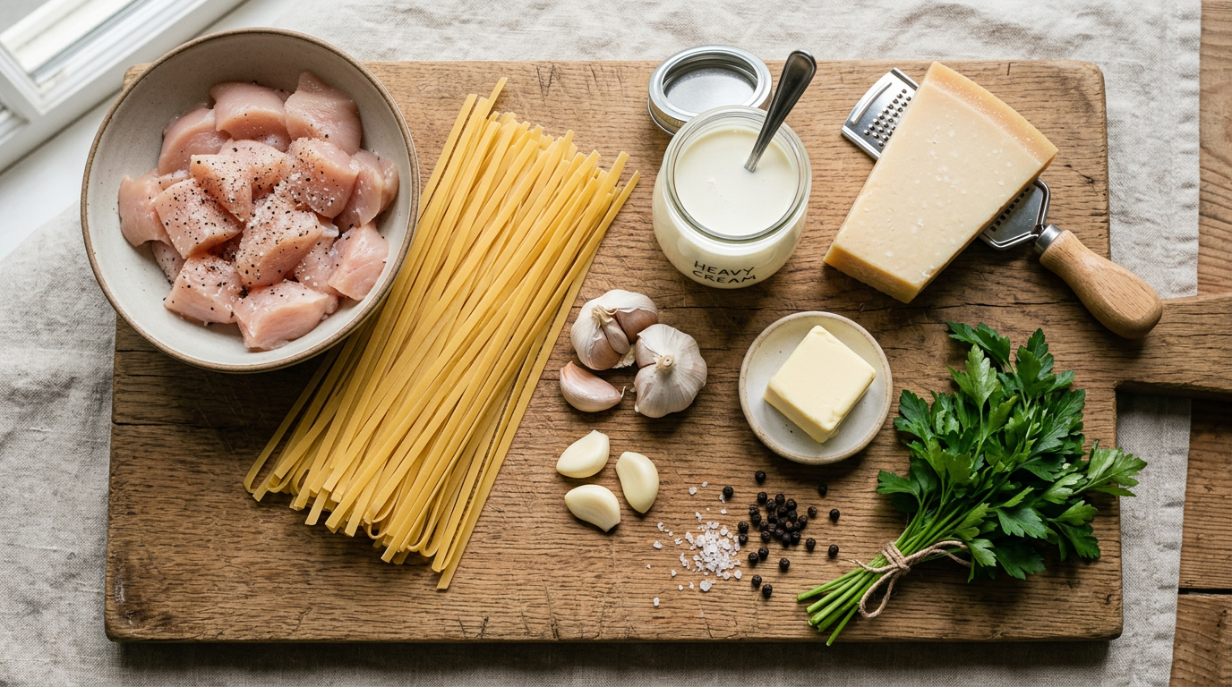 One-Pot Chicken Alfredo