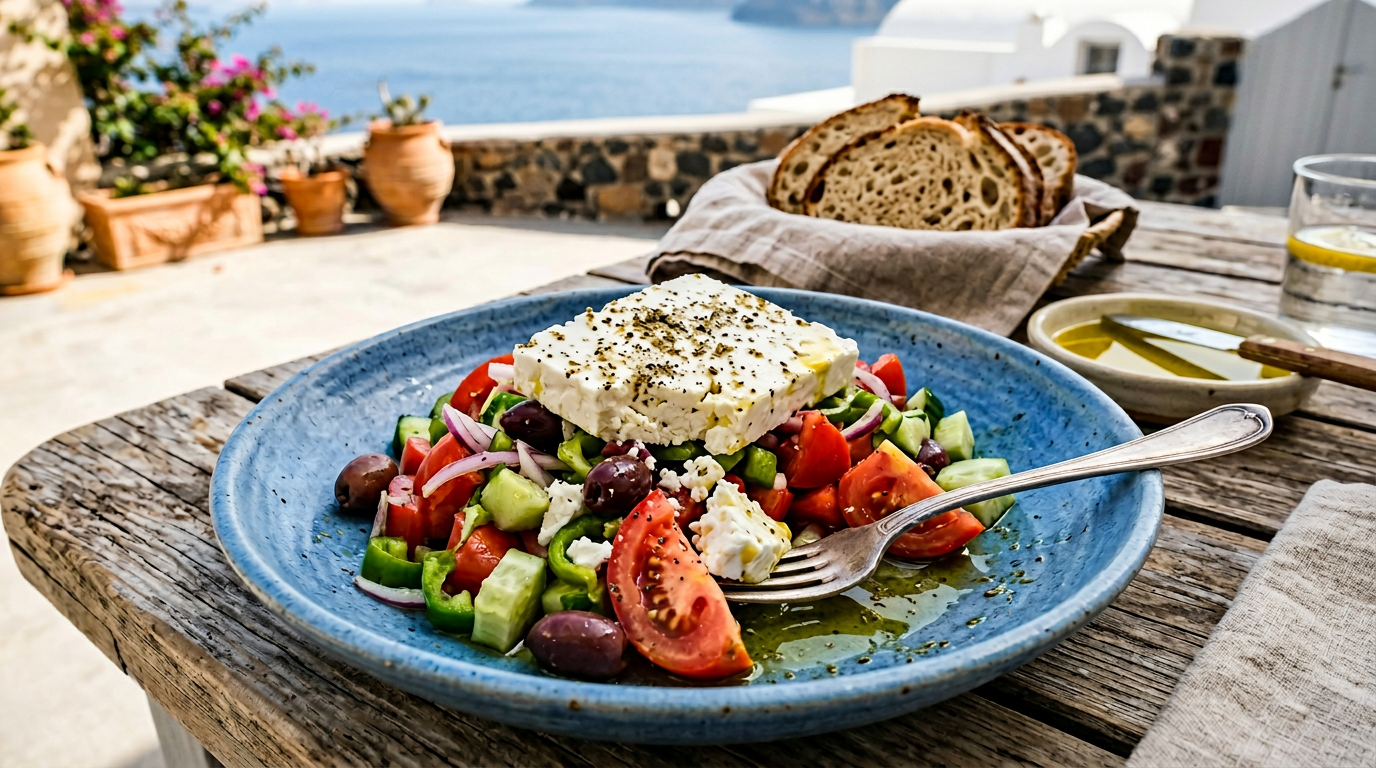 Simple Greek Salad